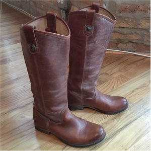 FRYE Melissa Button Boot Size 6